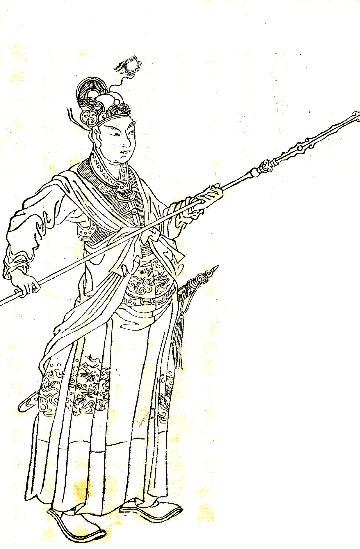 Hán Xìn pic from wikimedia commons. Public Domain.