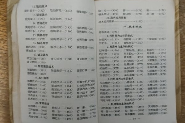 Classification of tactics 战术 from Wang Guilong's book 02