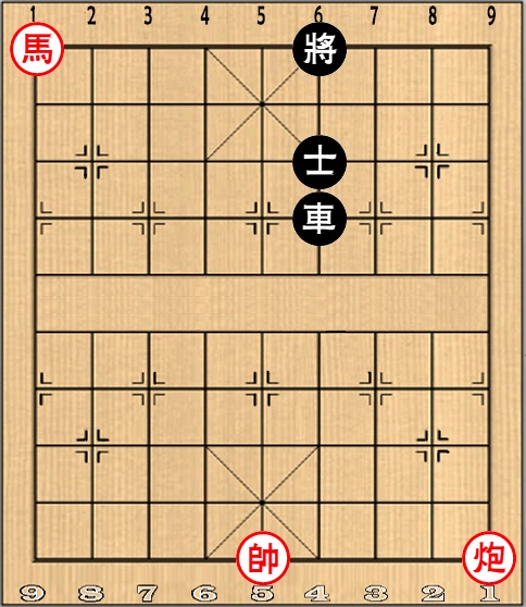 An endgame composition by Wen Tianxiang