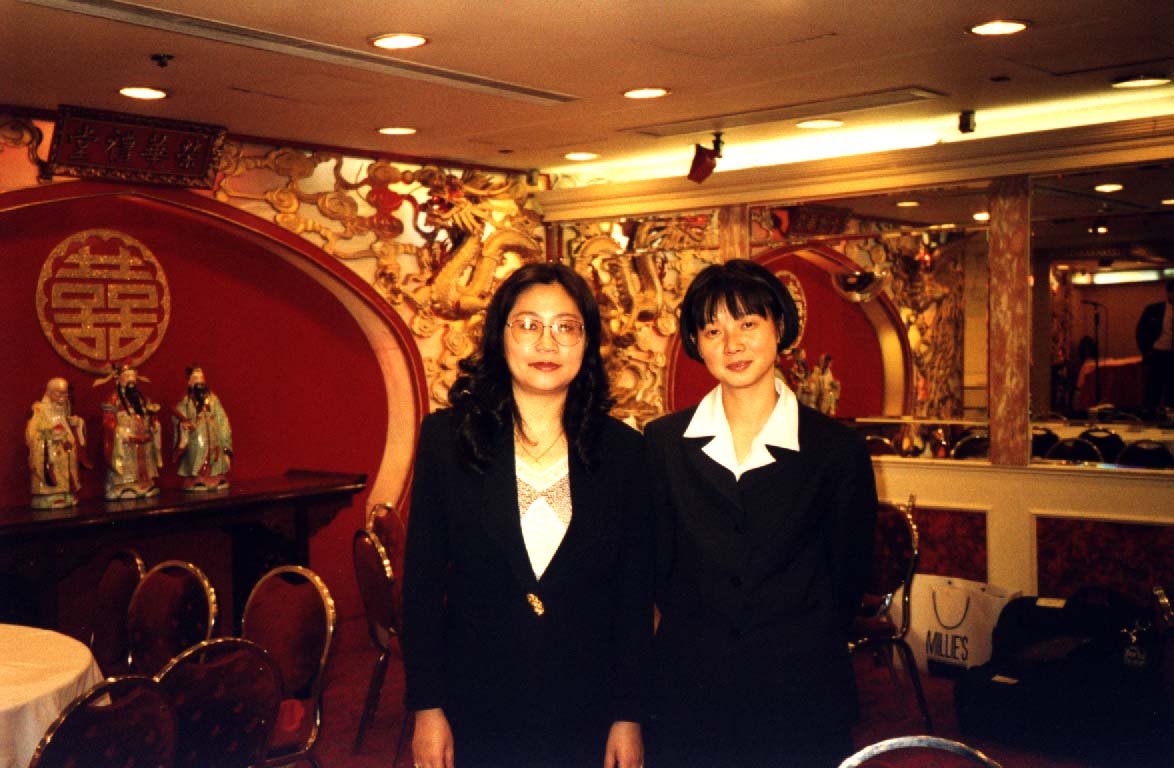 GM chinese champion 1980 and 1984 Shan XiaLi 單霞麗 and Lin Ye in Paris world championship
